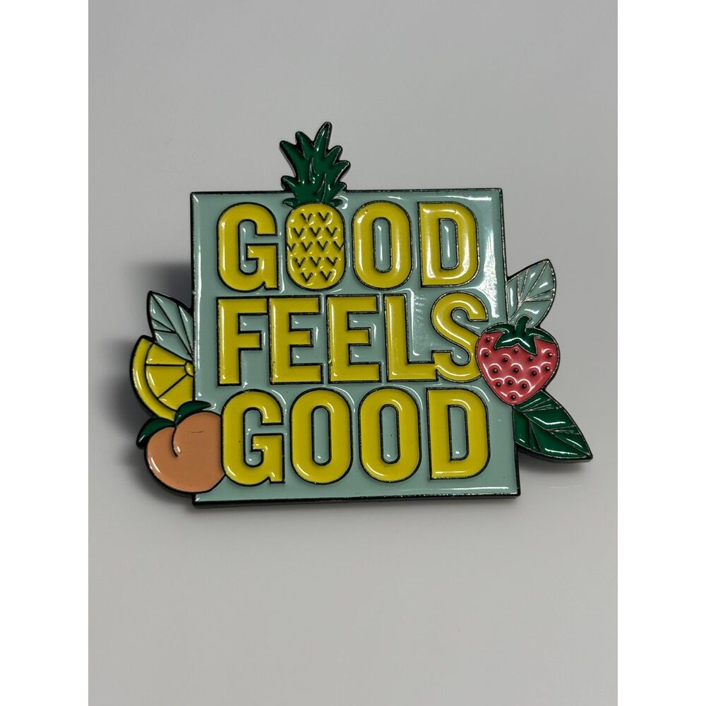 Starbucks Pin "Good Feels Good" Lapel Apron Pin 2017 Limited Edition Barista